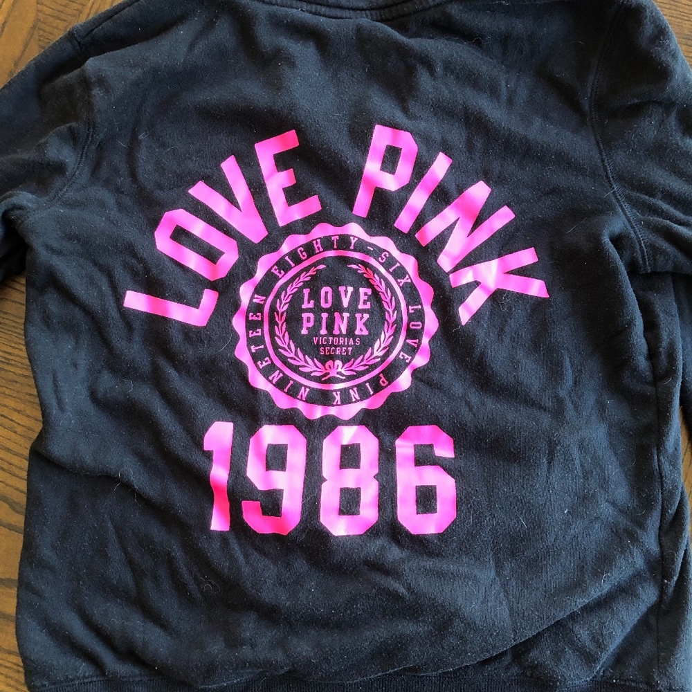 Pink Quarter Zip, Size XS